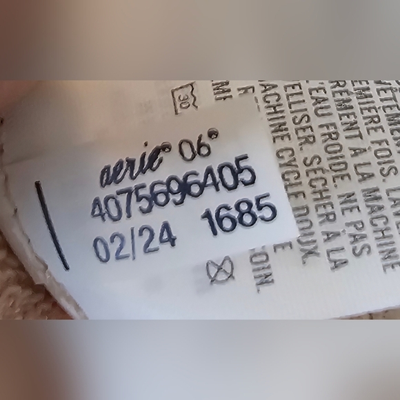 Aerie Size Medium Pull On Fleece Mini Skirt Pockets Butter Khaki Color Casual - Picture 8 of 10